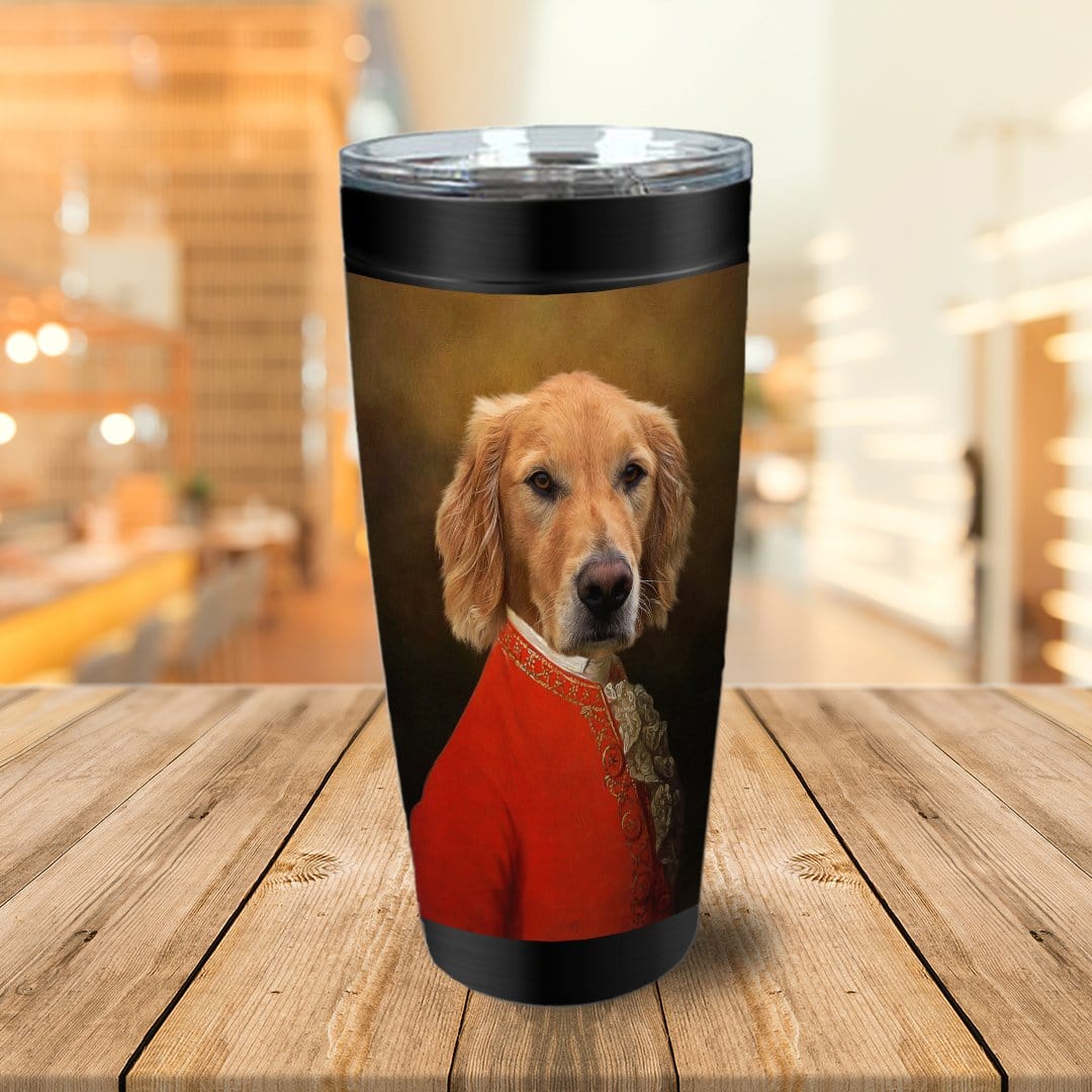 &#39;Pawzart&#39; Personalized Tumbler