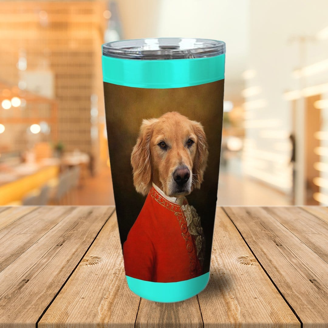 &#39;Pawzart&#39; Personalized Tumbler