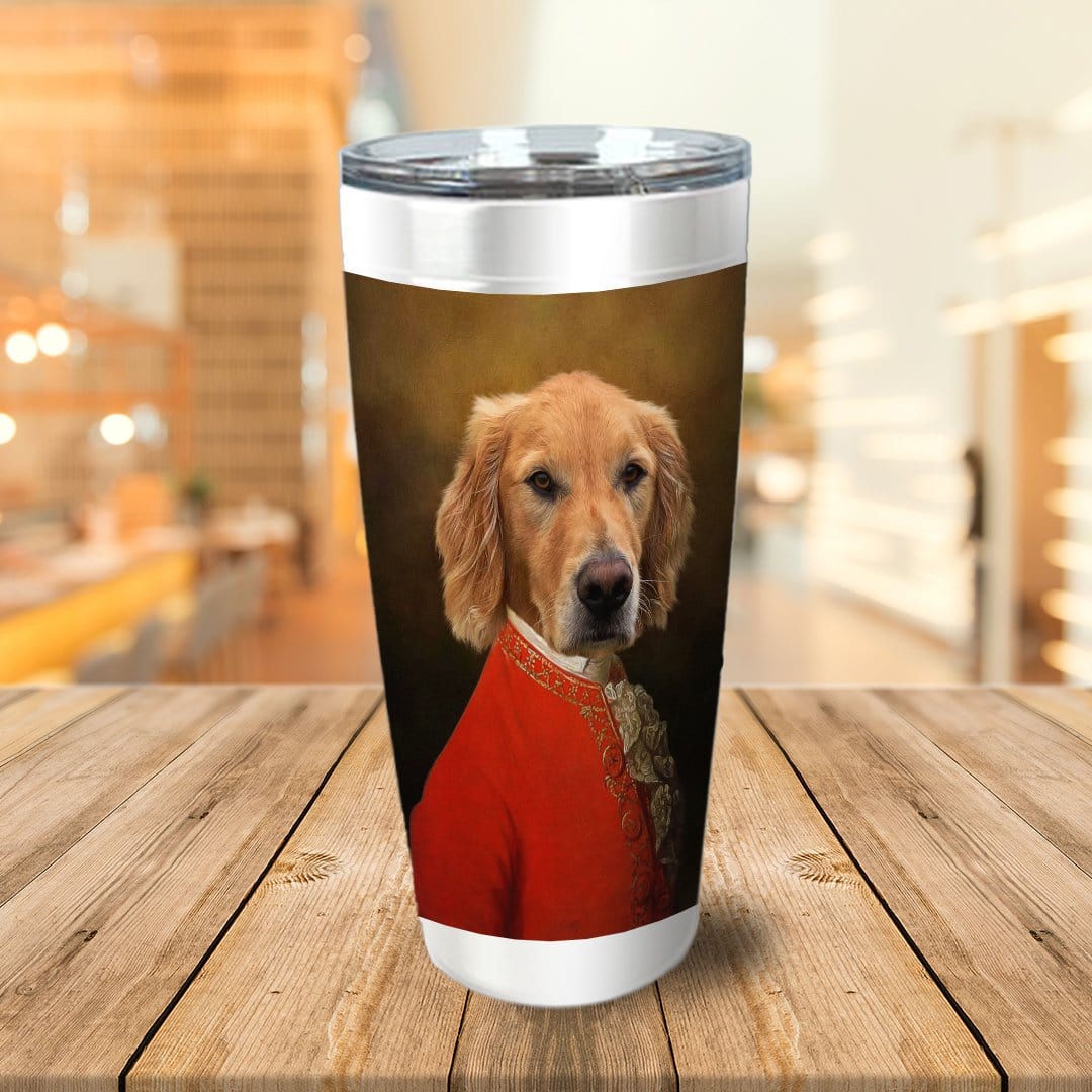 &#39;Pawzart&#39; Personalized Tumbler