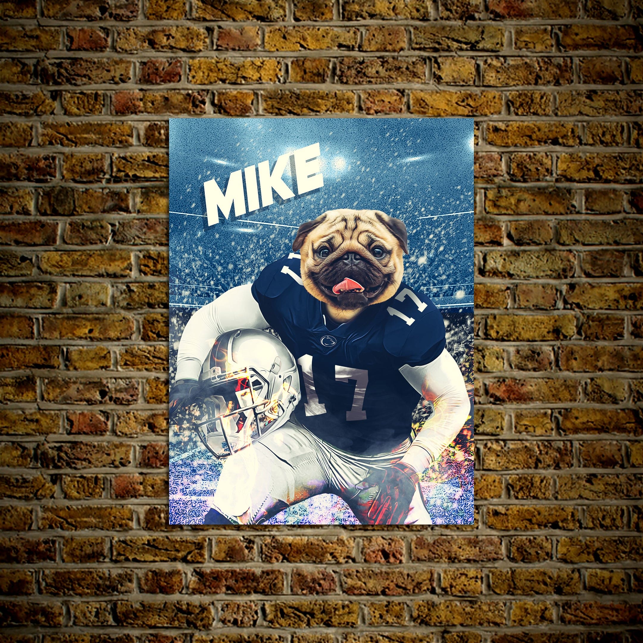 Póster Mascota personalizada &#39;Penn State Doggos&#39;