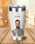 Personalized Modern Pet & Human Tumbler