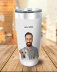 Personalized Modern Pet & Human Tumbler