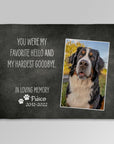 Personalized Memorial Pet Blanket