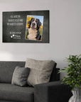 Personalized Memorial Pet Canvas