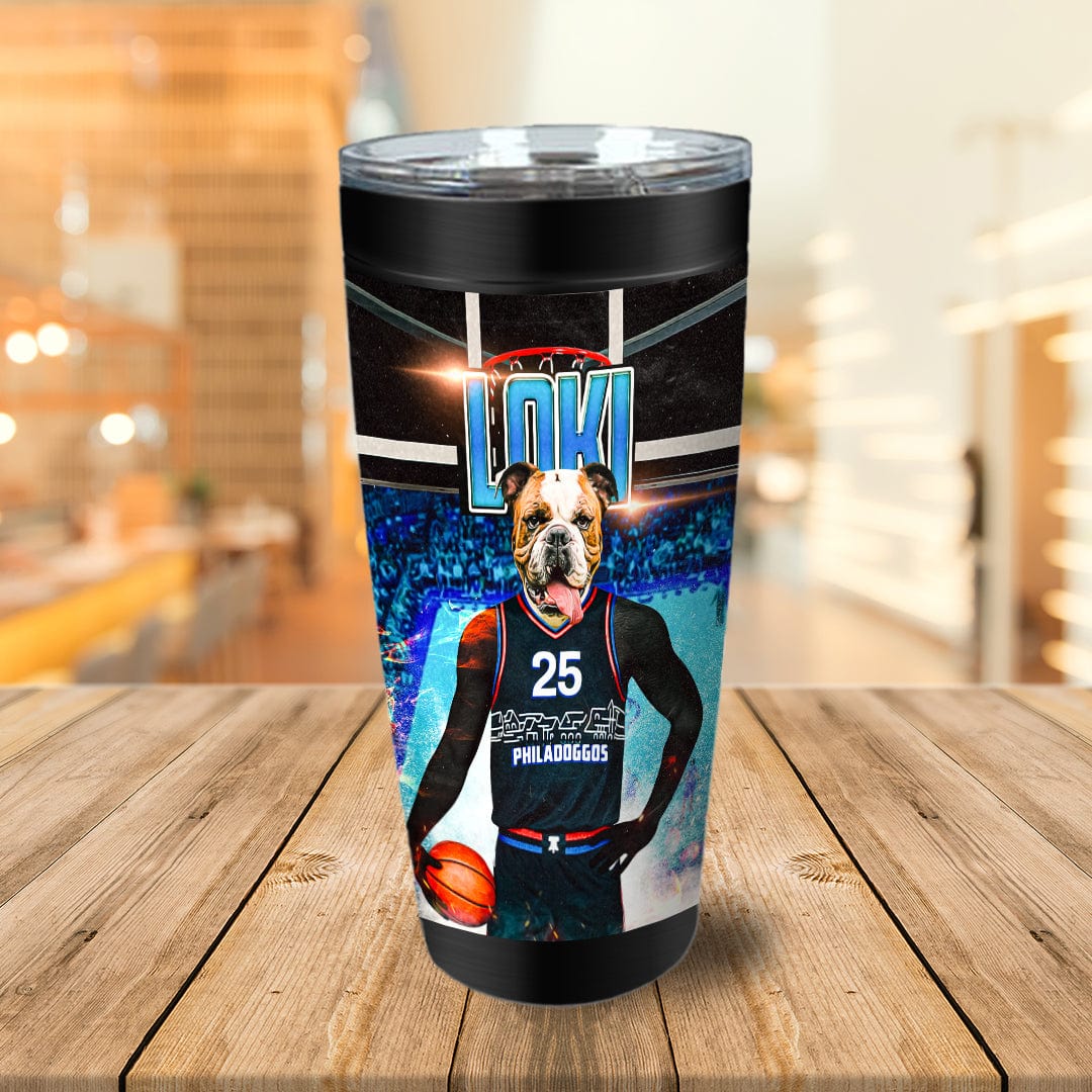 &#39;Philadoggos 76ers&#39; Personalized Tumbler