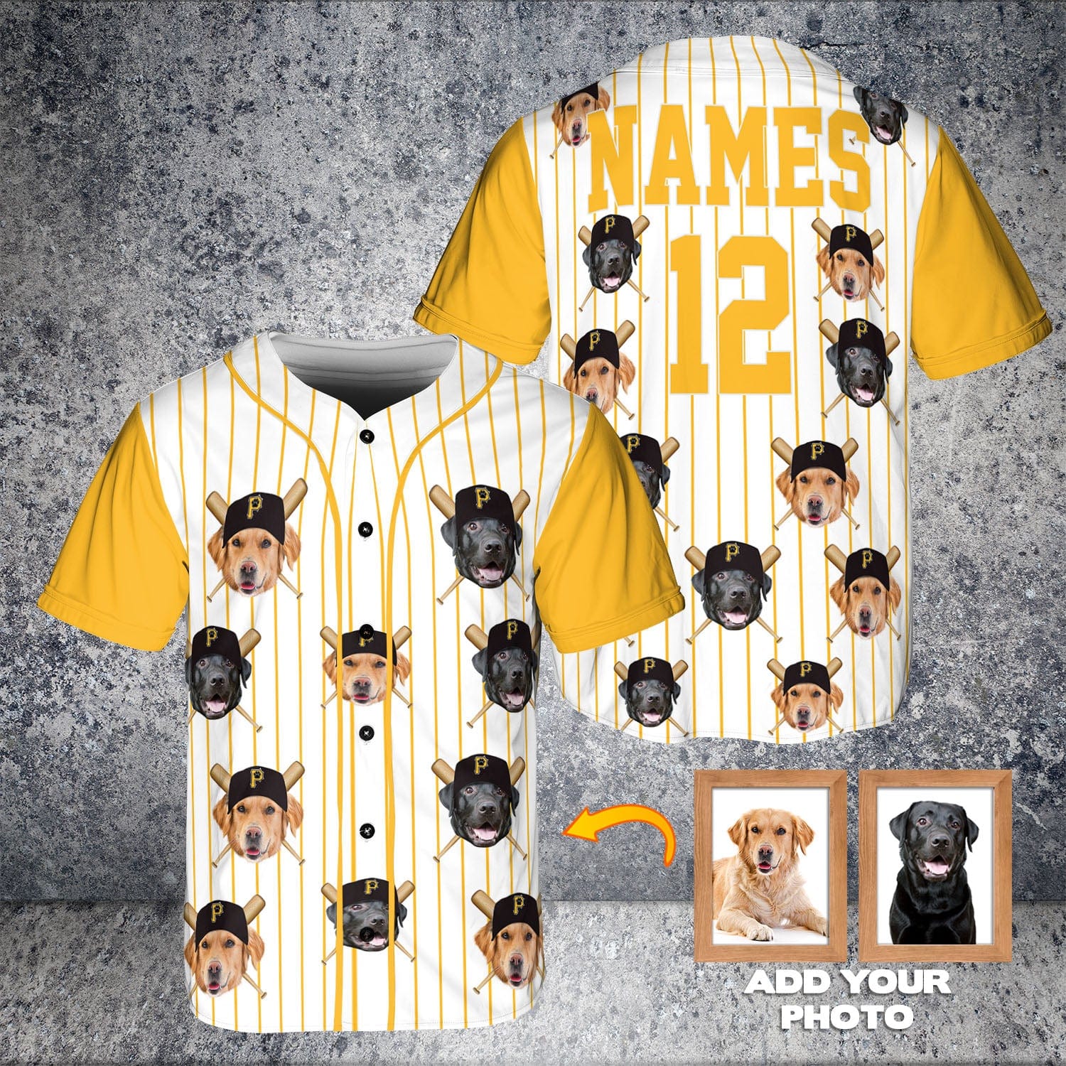 Camiseta de béisbol personalizada de los Pittsburgh Pawrates