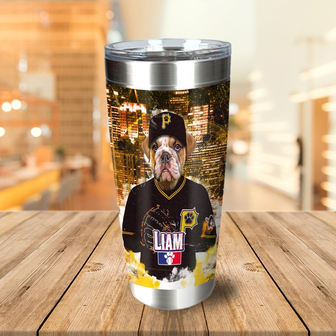 &#39;Pittsburgh Pawrates&#39; Personalized Tumbler