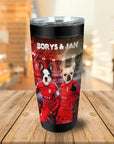 'Poland Doggos' Personalized 2 Pet Tumbler