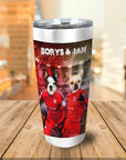 'Poland Doggos' Personalized 2 Pet Tumbler