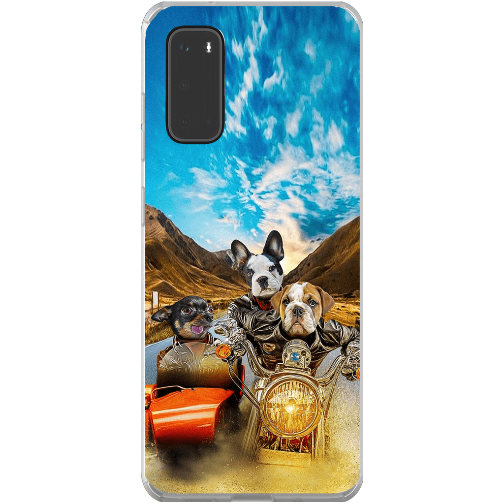 &#39;Harley Wooferson&#39; Personalized 3 Pet Phone Case