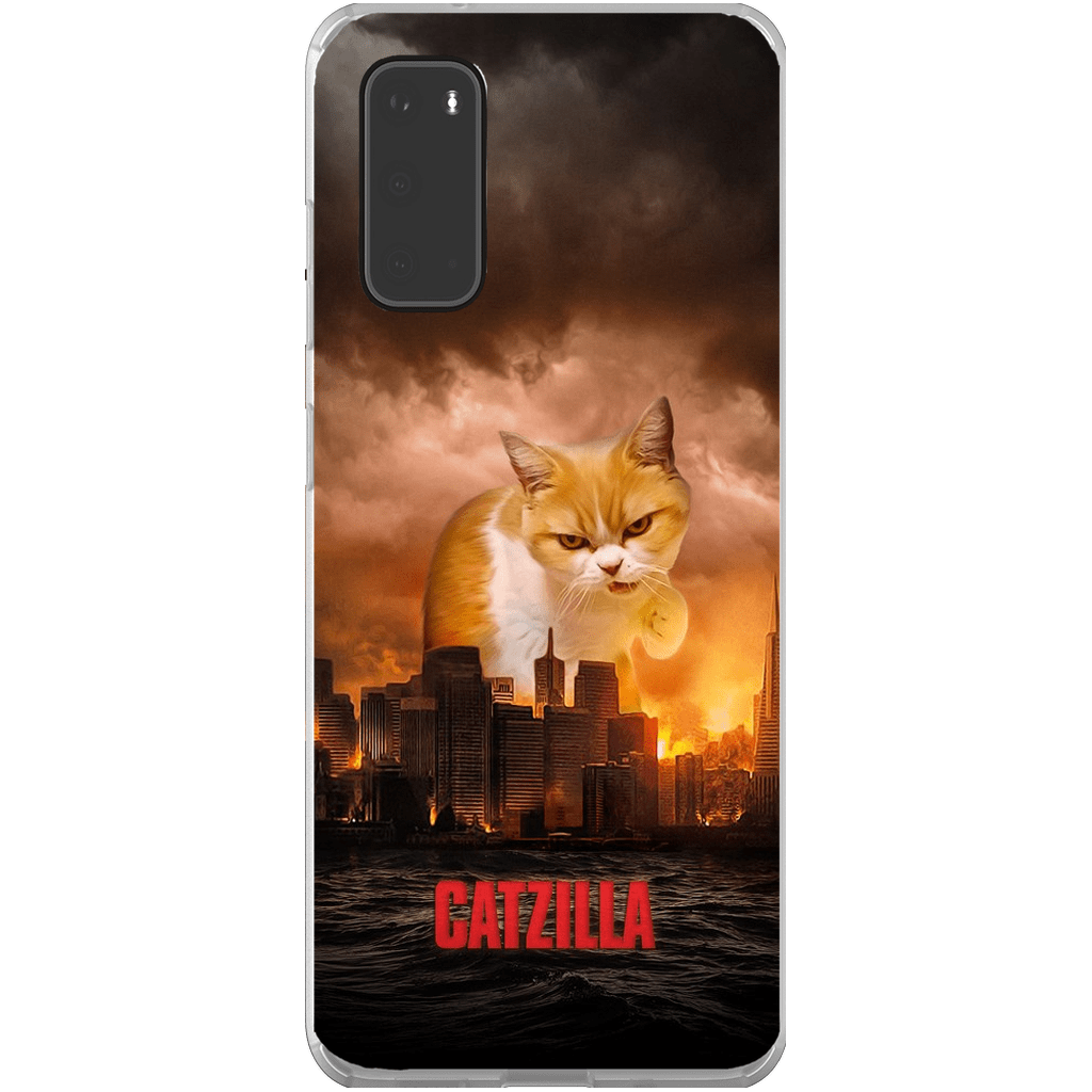 &#39;Catzilla&#39; Personalized Phone Case