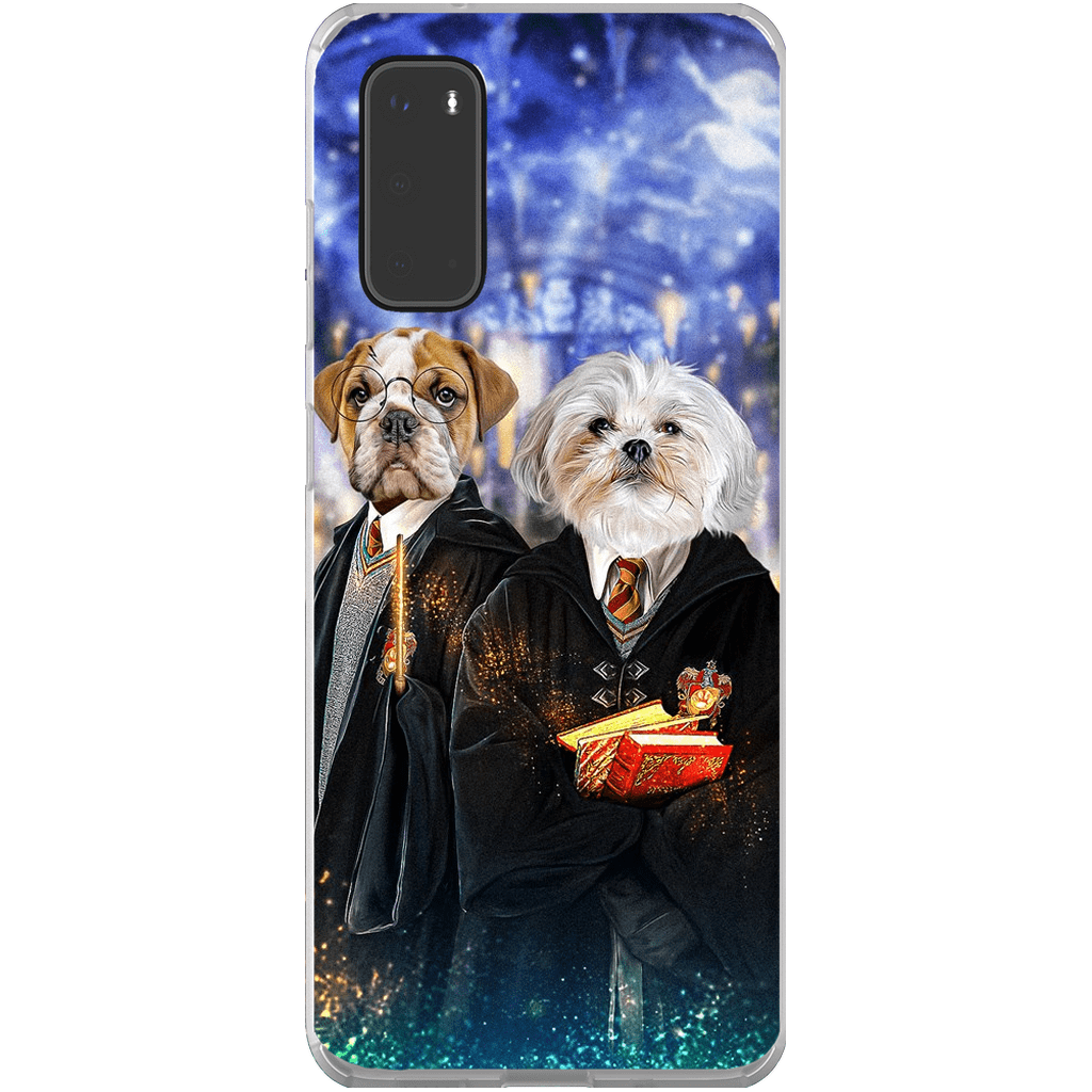 &#39;Harry Doggers 2&#39; Funda personalizada para teléfono con 2 mascotas