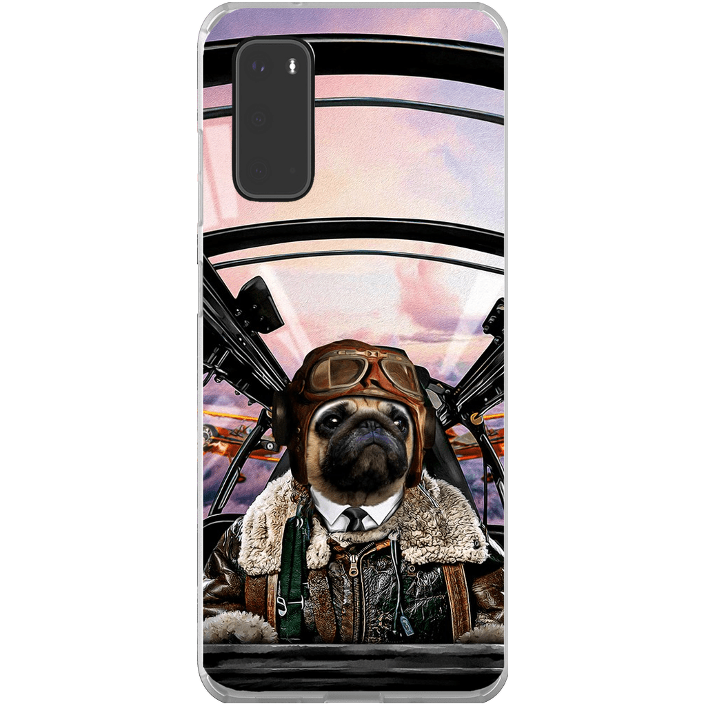 &#39;The Pilot&#39; Personalized Phone Case