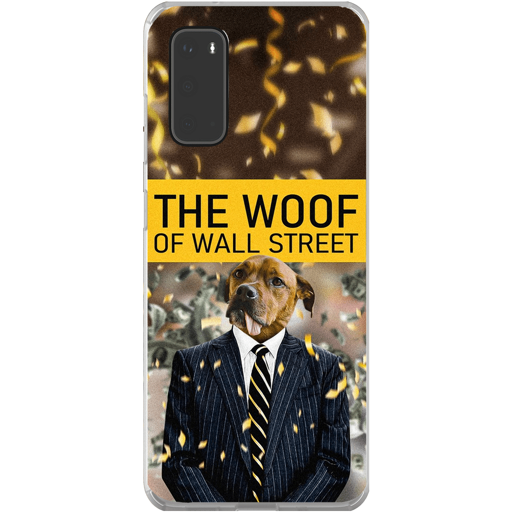 &#39;The Woof of Wall Street&#39; Personalized Phone Case