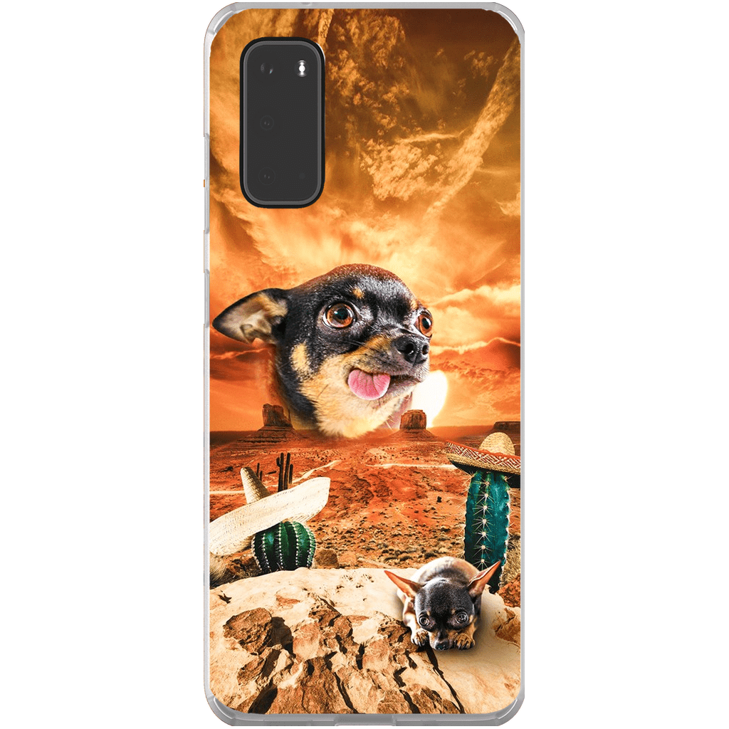 Fundas para móviles personalizadas para mascotas &#39;Desierto Mexicano&#39;