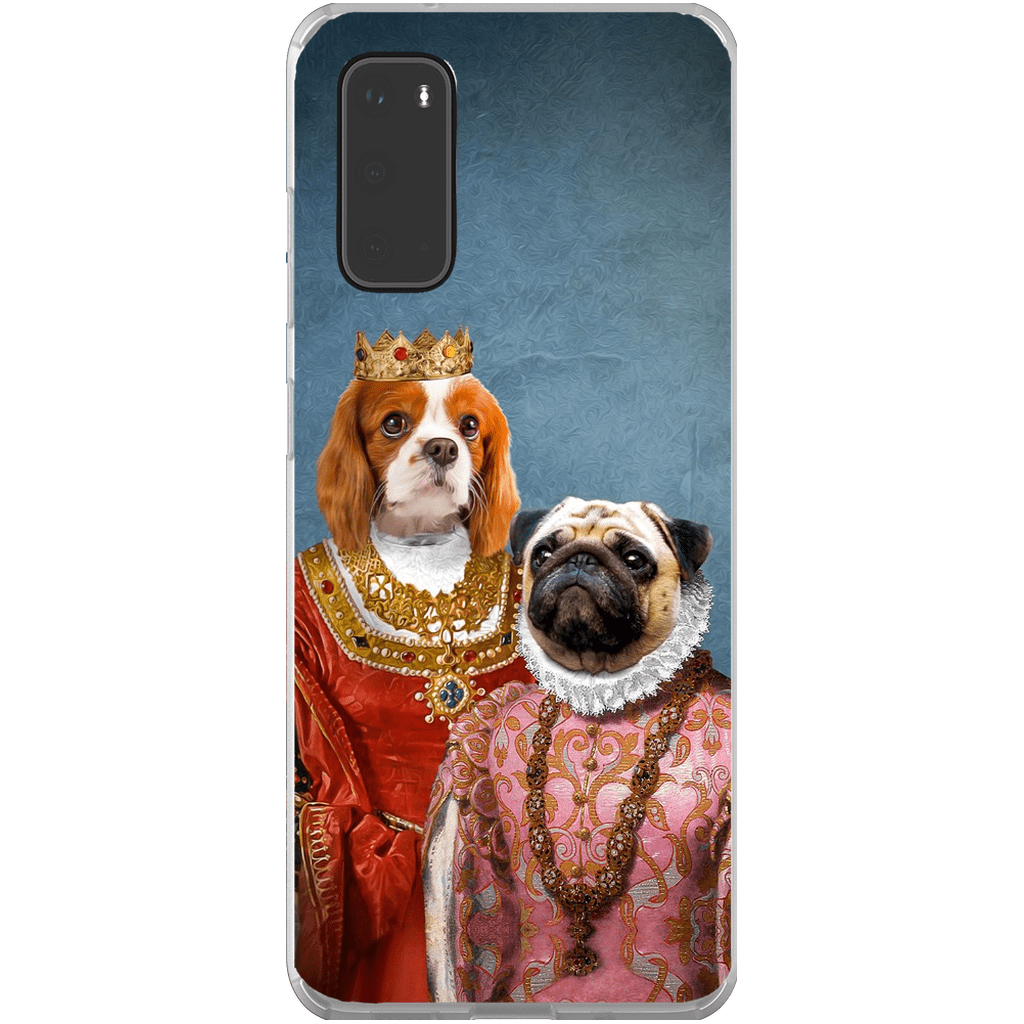 &#39;Queen and Archduchess&#39; Personalized 2 Pet Phone Case