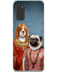 'Queen and Archduchess' Personalized 2 Pet Phone Case