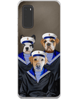 'The Sailors' Personalized 3 Pet Phone Case