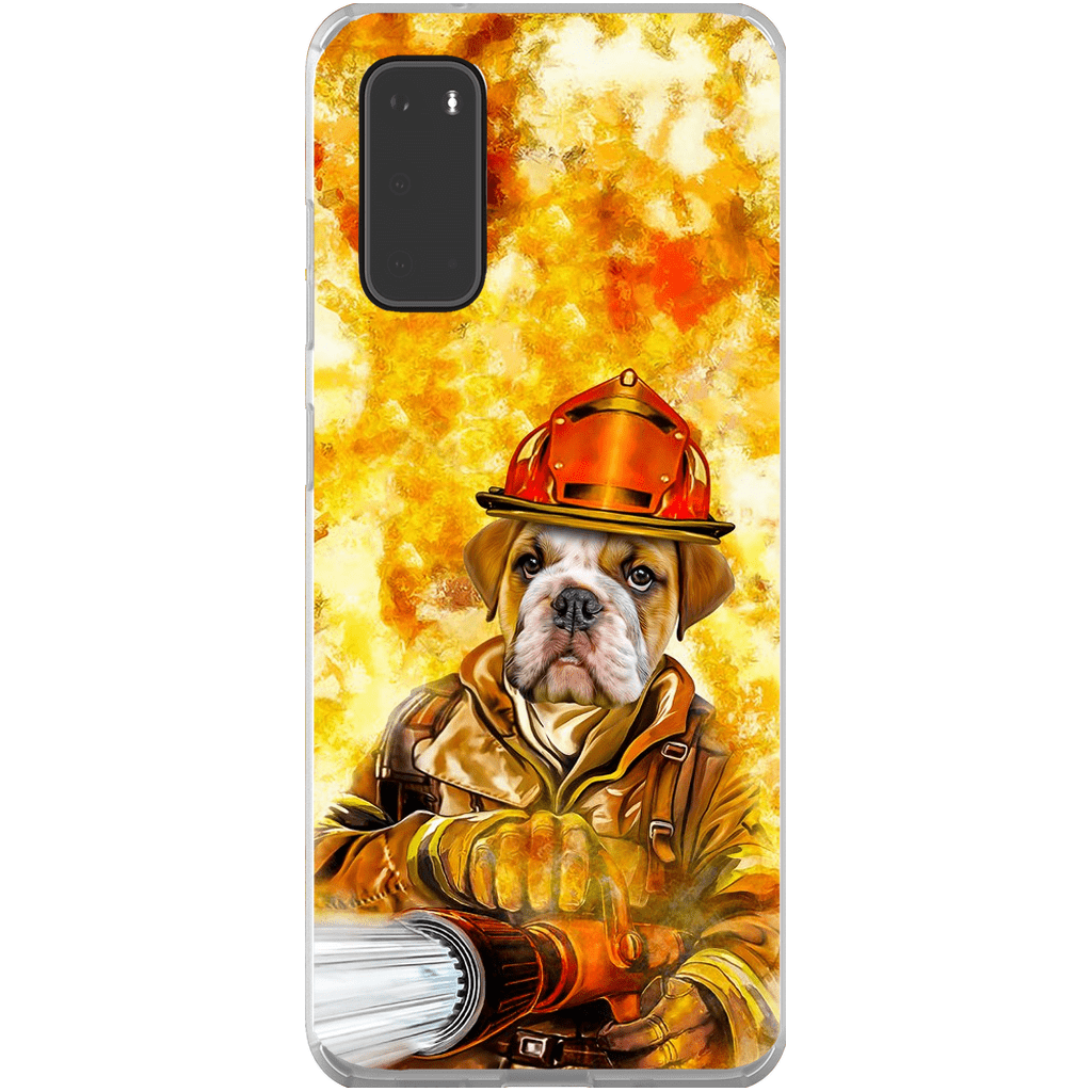 &#39;The Firefighter&#39; Personalized Phone Case