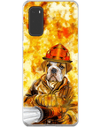 'The Firefighter' Personalized Phone Case