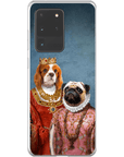 'Queen and Archduchess' Personalized 2 Pet Phone Case