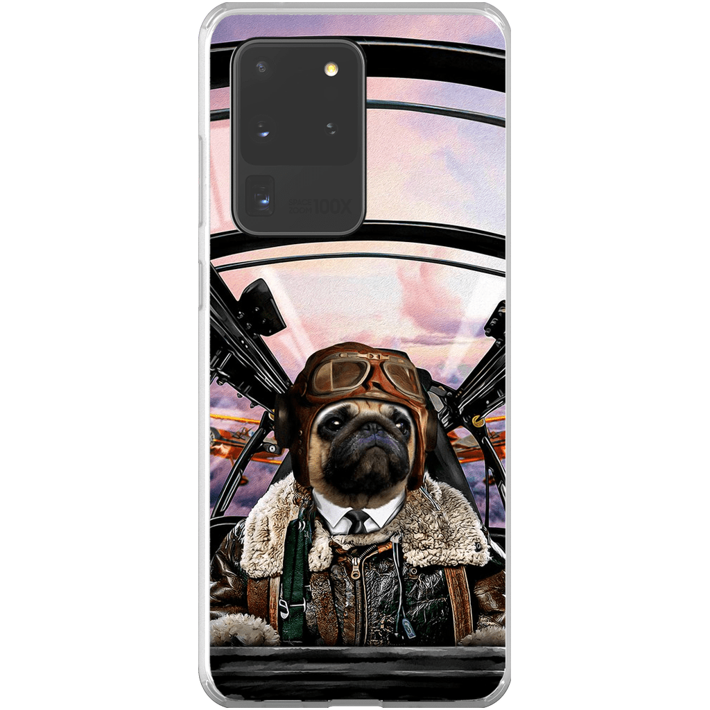 &#39;The Pilot&#39; Personalized Phone Case