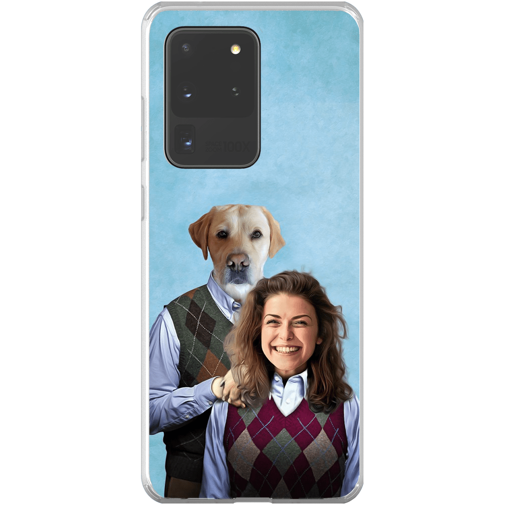 Funda para teléfono personalizada &#39;Step Doggo &amp;amp; Human (hembra)&#39;