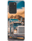 Funda personalizada para teléfono con 2 mascotas 'The Truckers'