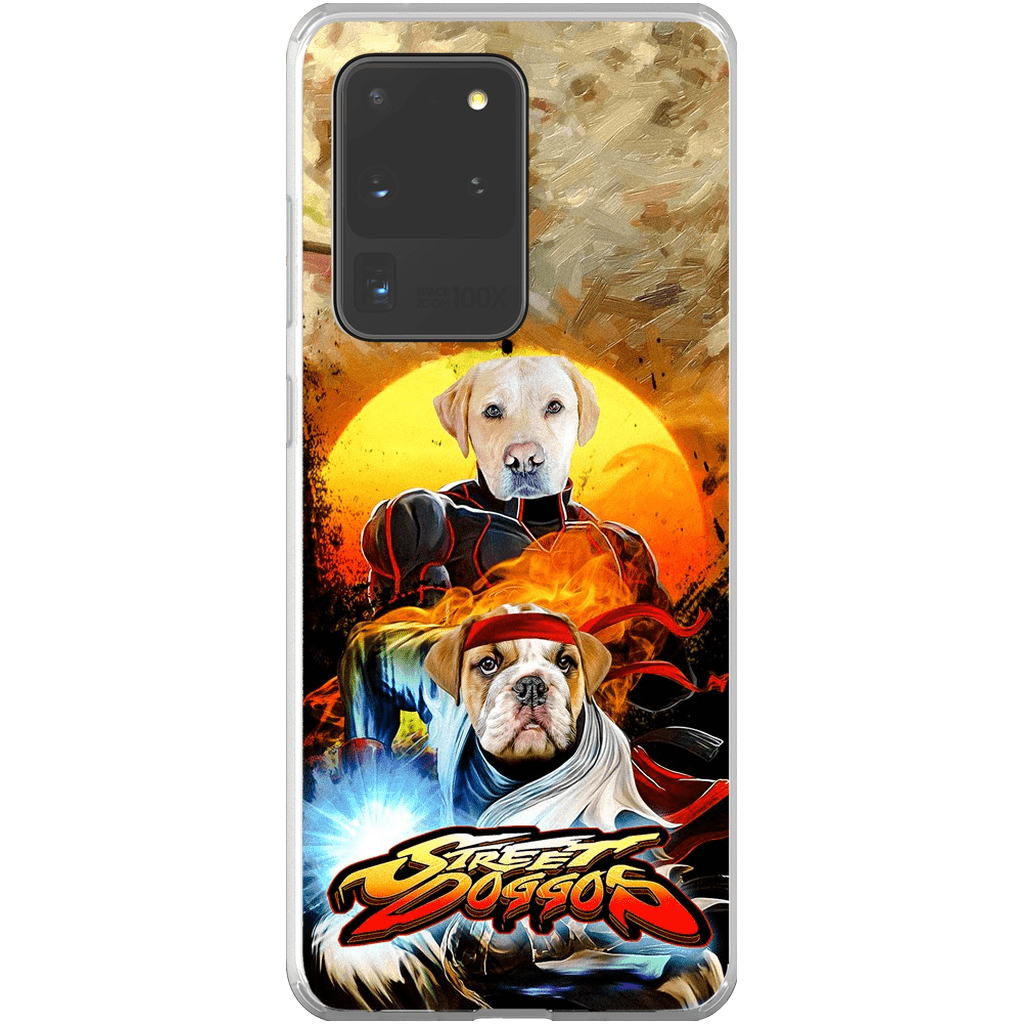 &#39;Street Doggos&#39; Personalized 2 Pet Phone Case