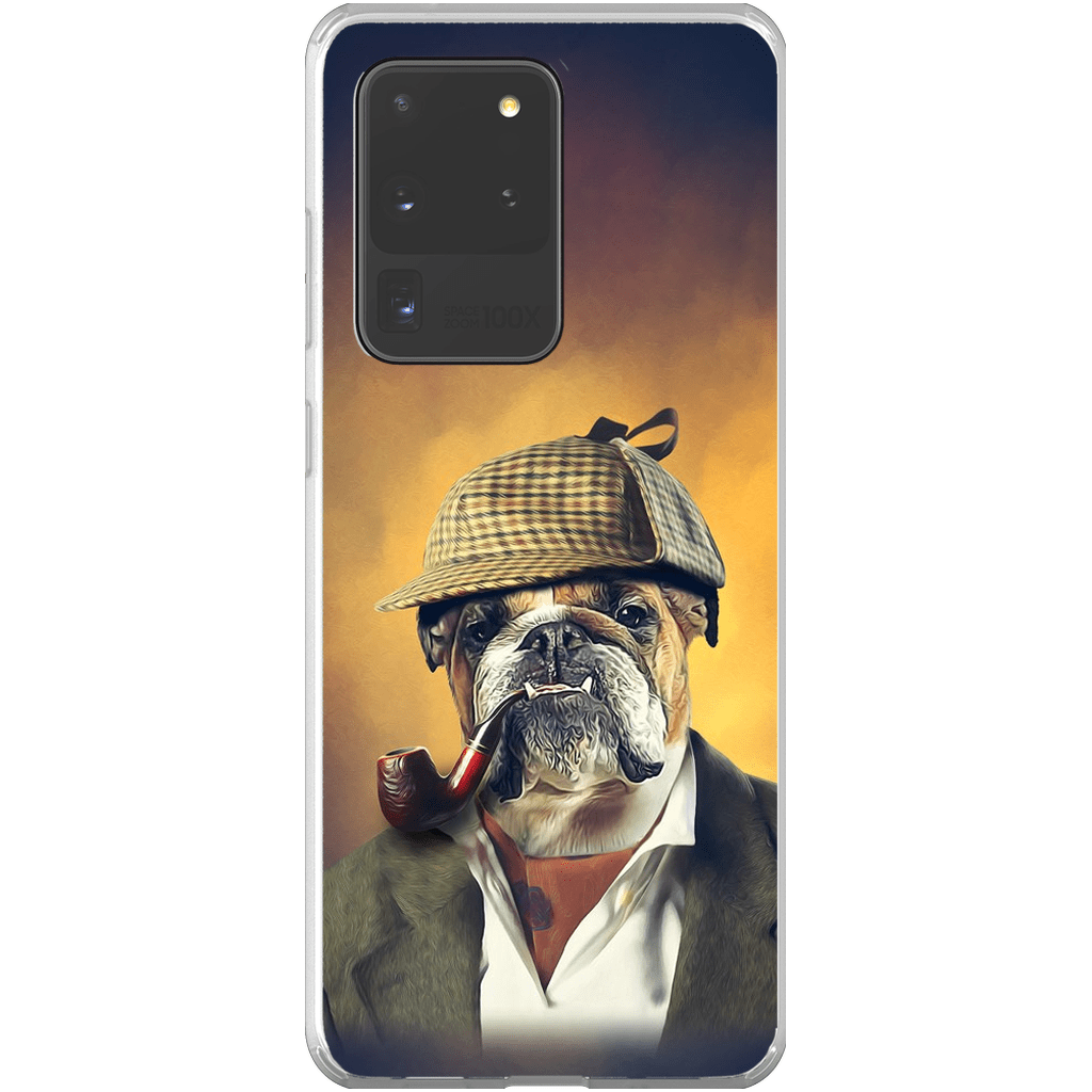 &#39;Sherlock Doggo&#39; Personalized Phone Case