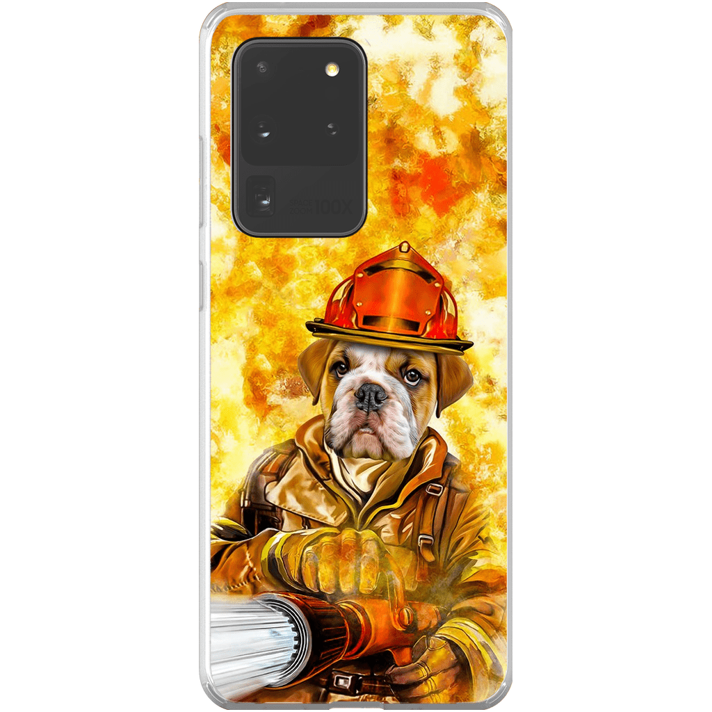 &#39;The Firefighter&#39; Personalized Phone Case