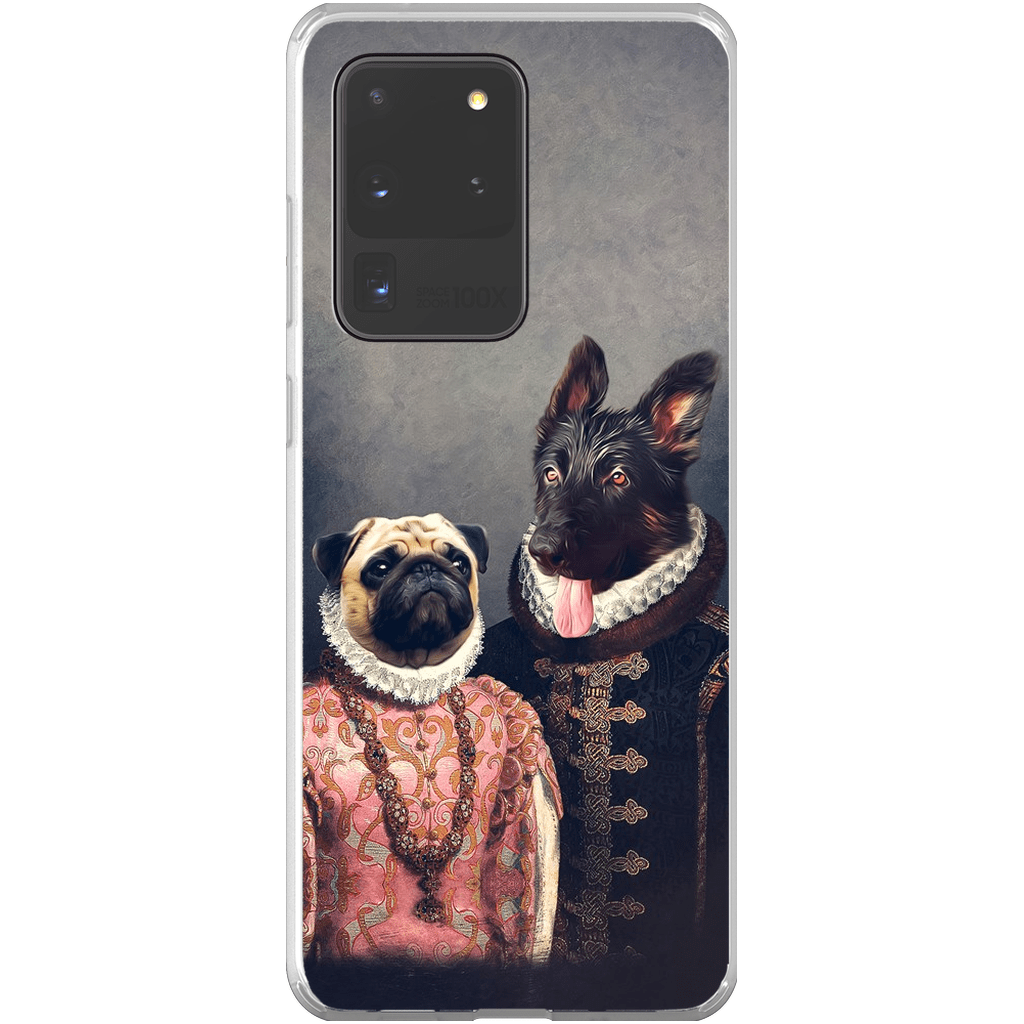 &#39;Duke and Archduchess&#39; Personalized 2 Pet Phone Case