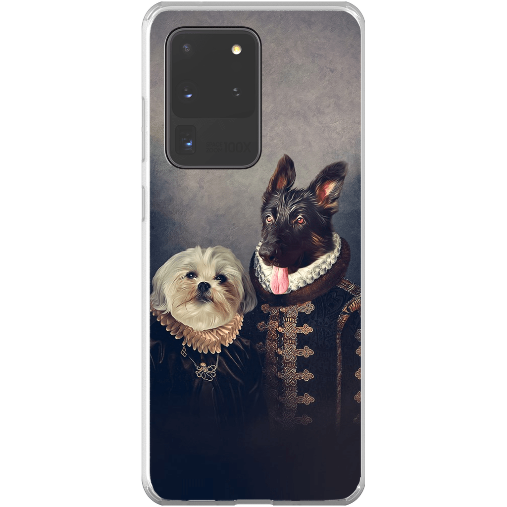 &#39;Duke and Duchess&#39; Personalized 2 Pet Phone Case