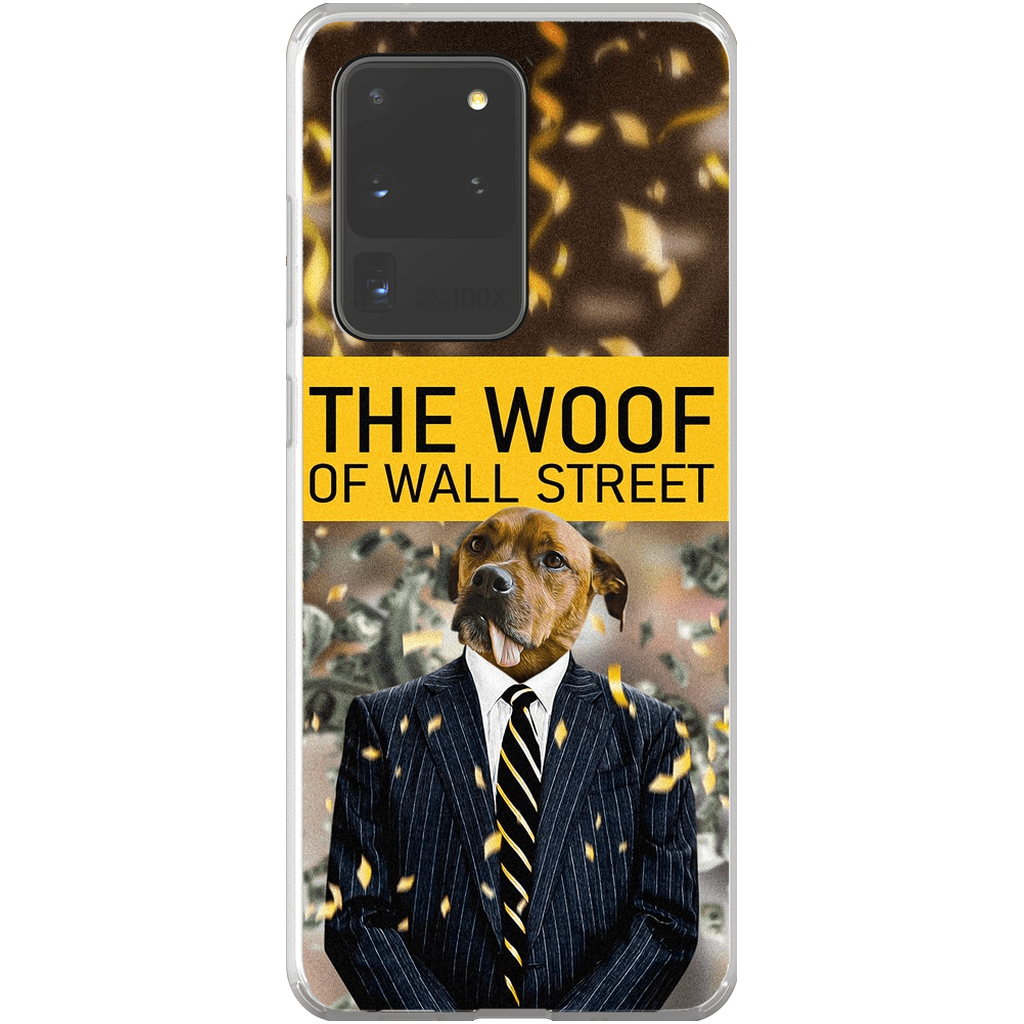 &#39;The Woof of Wall Street&#39; Personalized Phone Case