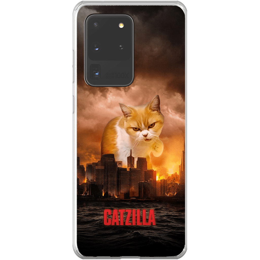 &#39;Catzilla&#39; Personalized Phone Case