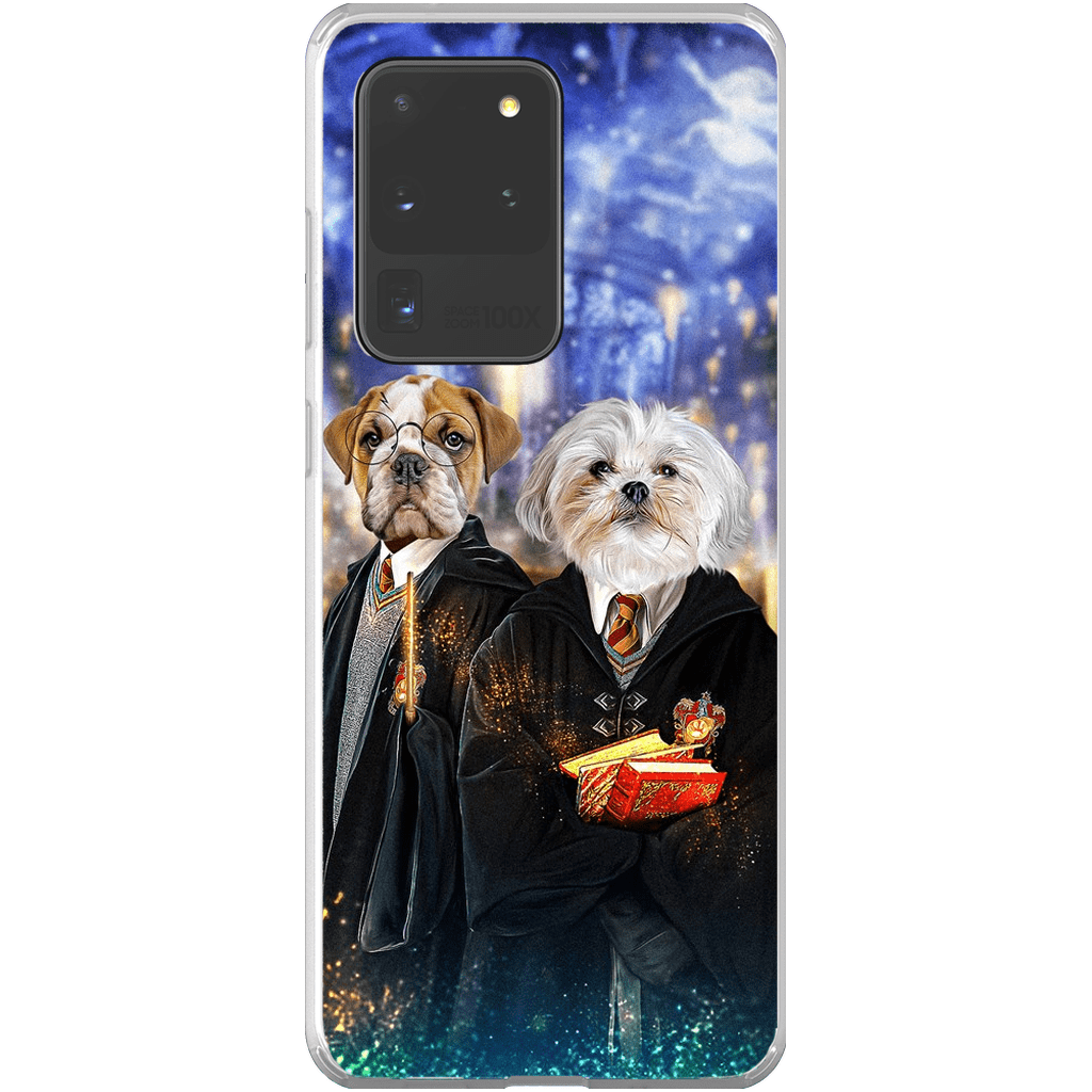 &#39;Harry Doggers 2&#39; Funda personalizada para teléfono con 2 mascotas