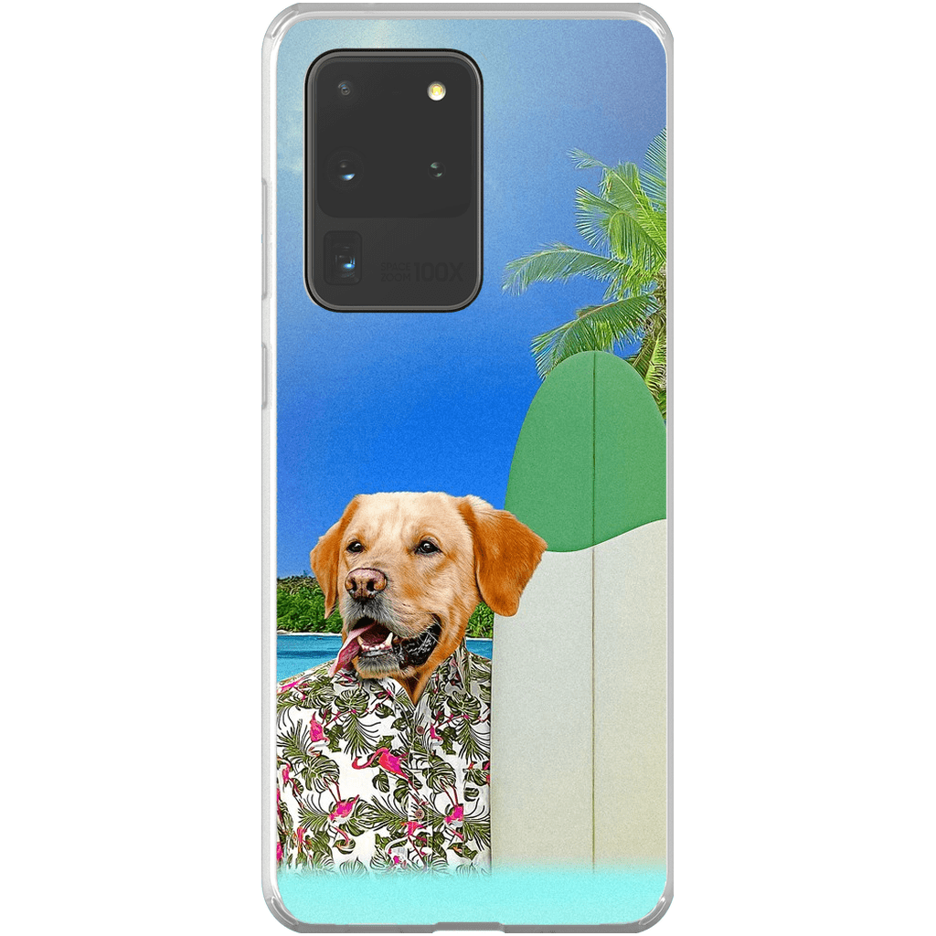 &#39;The Surfer&#39; Personalized Phone Case