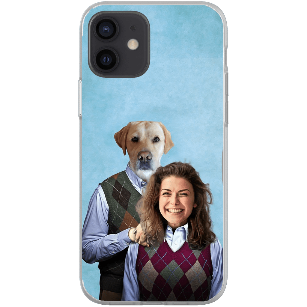 Funda para teléfono personalizada &#39;Step Doggo &amp;amp; Human (hembra)&#39;