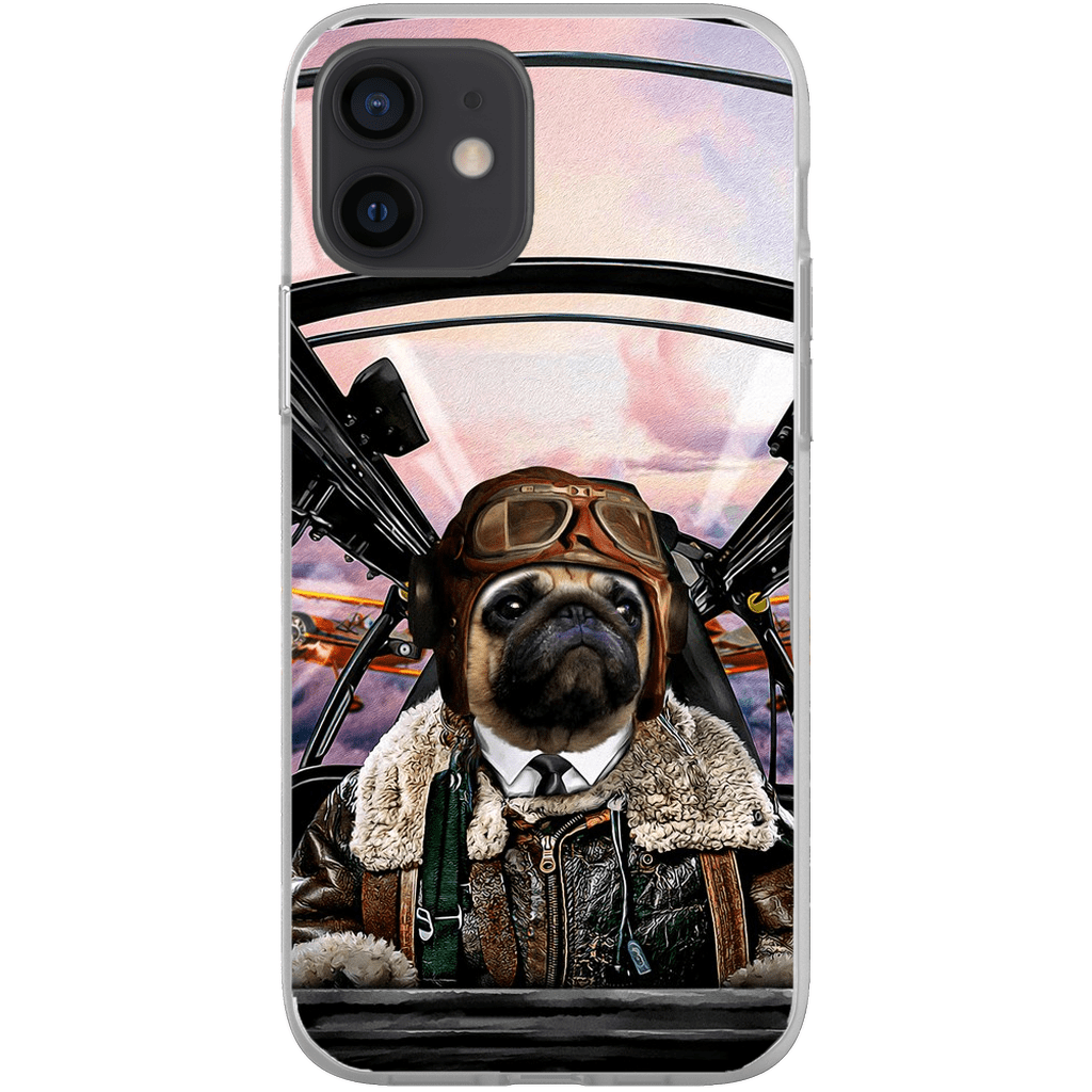 &#39;The Pilot&#39; Personalized Phone Case