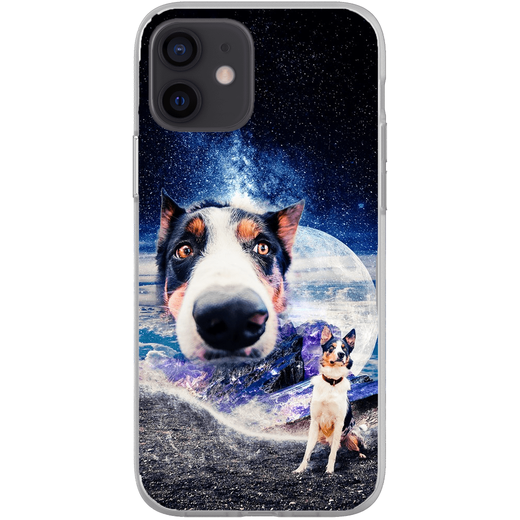 Funda para móvil personalizada &#39;Doggo in Space&#39;