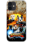 'Street Doggos' Personalized 3 Pet Phone Case