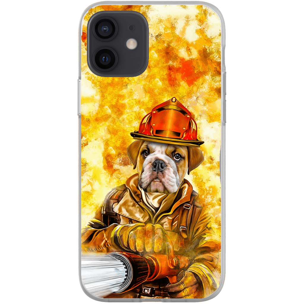 &#39;The Firefighter&#39; Personalized Phone Case