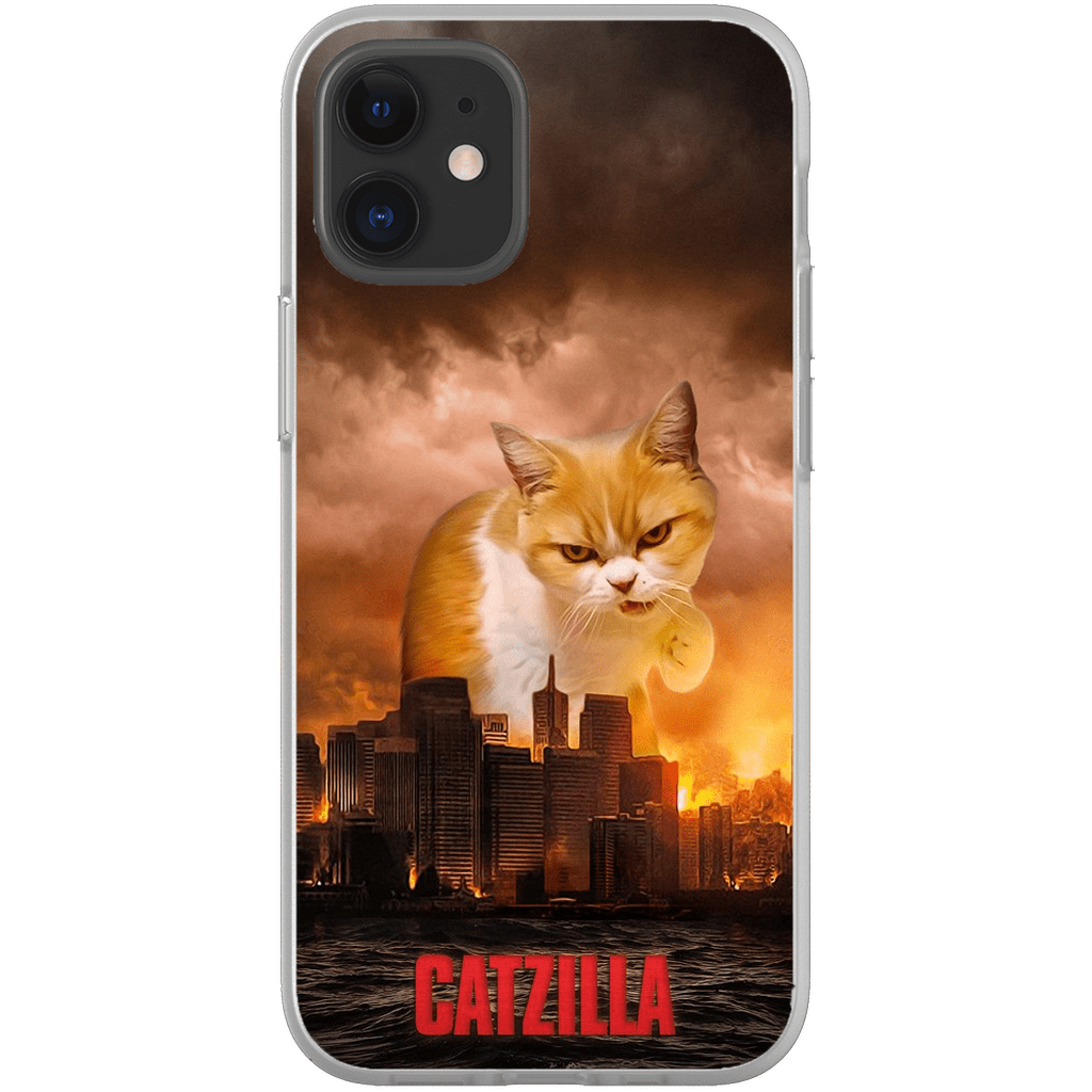 &#39;Catzilla&#39; Personalized Phone Case