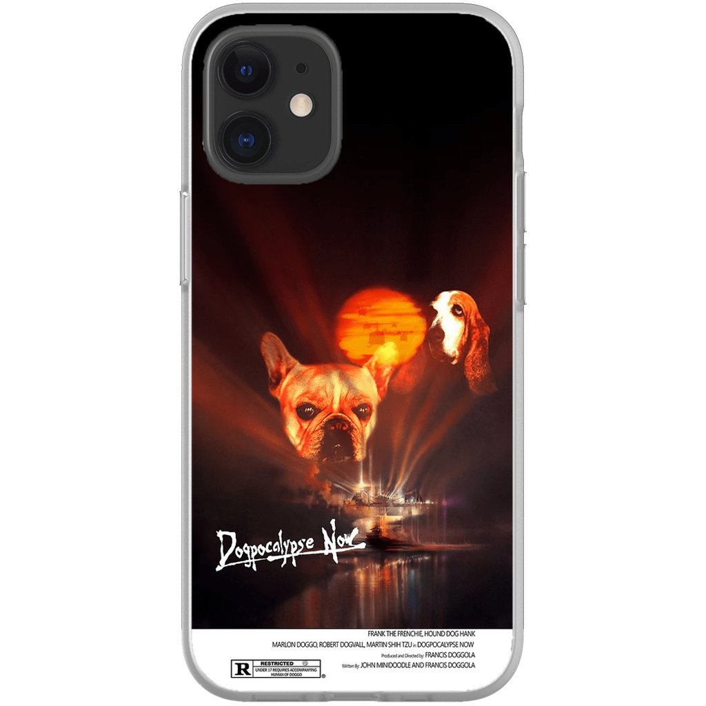 &#39;Dogpocalypse Now&#39; Personalized 2 Dog Phone Case