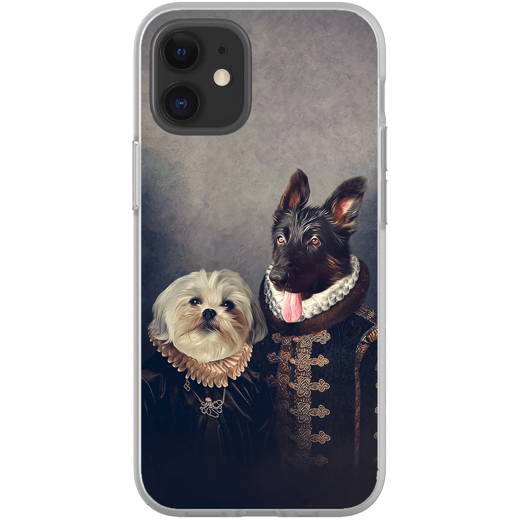 &#39;Duke and Duchess&#39; Personalized 2 Pet Phone Case