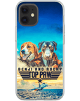 'Top Paw' Personalized 2 Pet Phone Case