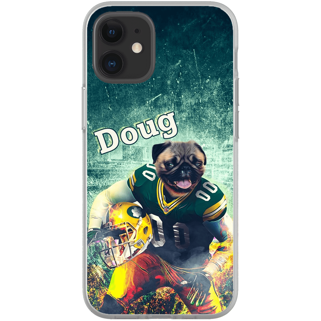 &#39;Green Bay Doggos&#39; Personalized Dog Phone Case