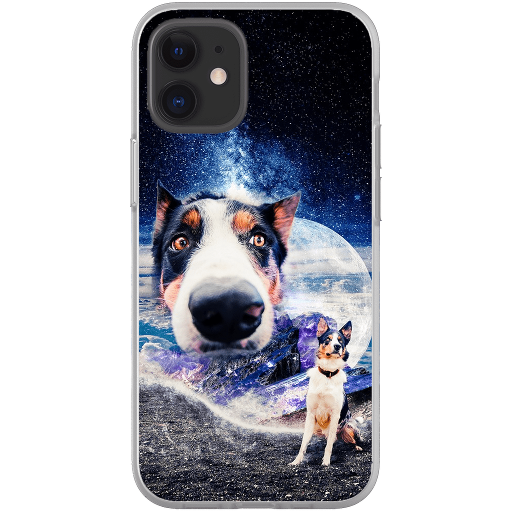 Funda para móvil personalizada &#39;Doggo in Space&#39;