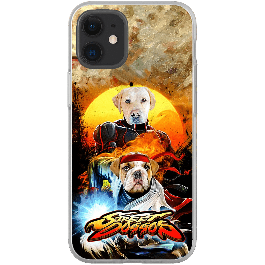 &#39;Street Doggos&#39; Personalized 2 Pet Phone Case