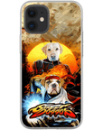 'Street Doggos' Personalized 2 Pet Phone Case